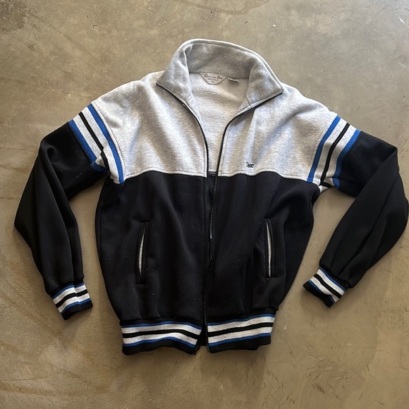 Christian Dior VINTAGE zip up sweater sweater - Picture 1 of 5
